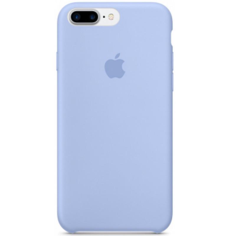 Противоударный Чехол Silicone Case AA для Apple iPhone 7 plus/8 plus 5.5" Голубой/Lilac Blue