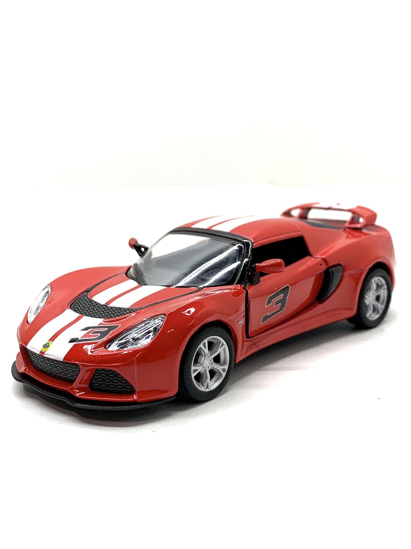 Машинка Kinsmart Lotus инерционная открываются двери 1:32 Красный (KT5361WF)