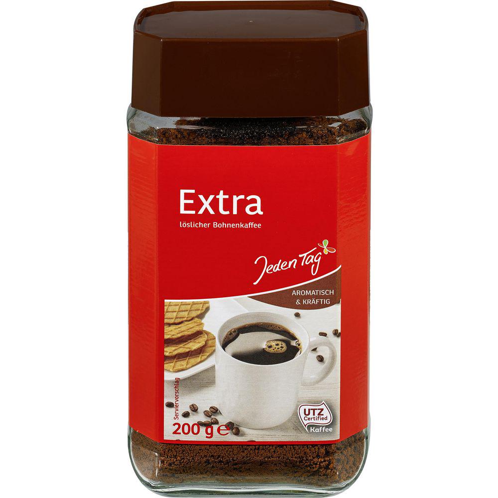 Кофе растворимый Jeden Tag Extra 200 г