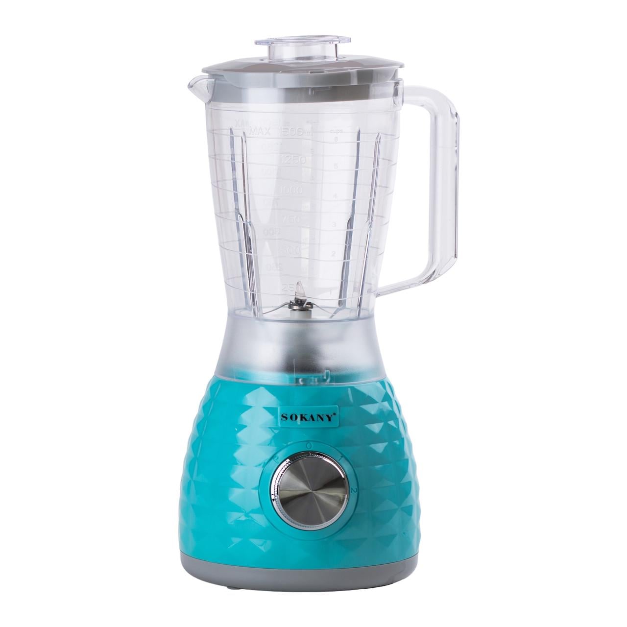 Блендер с кофемолкой Sokany 500 Вт 2-скоростной с чашей 1,5 л (5106)