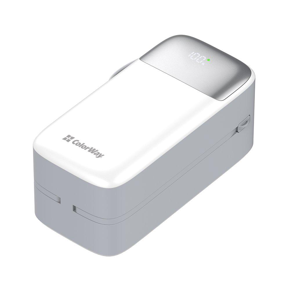 Повербанк ColorWay Powerful USB QC3.0/USB-C Power Delivery 22,5W 50000 mAh White (CW-PB500LPA4WT-PDD) - фото 21