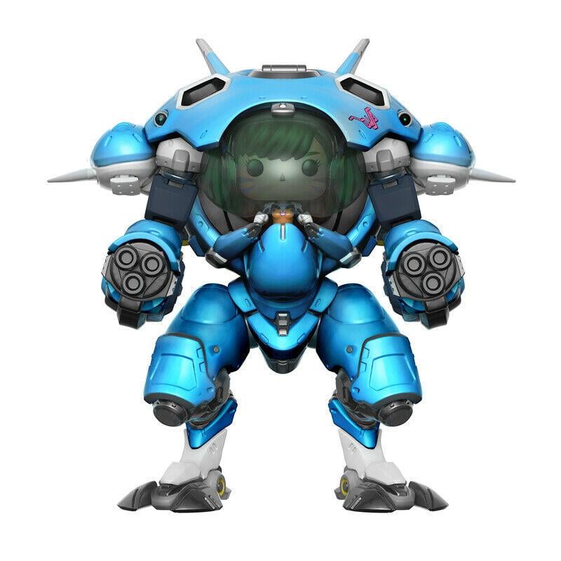 Дитяча ігрова фігурка Funko Pop Exclusive Overwatch Blueberry Blizzard D.Va 15 см (Game O DB 177)