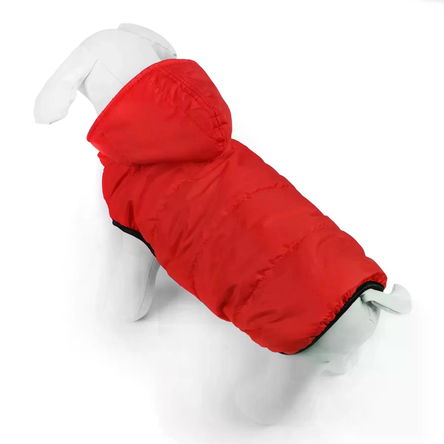 Полукомбинезон с кнопками ТМ HiDog S 30-35 см Красный