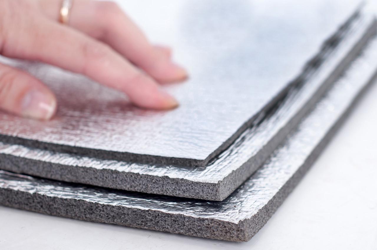 Пенополиэтилен химически сшитый Termoizol толщина 8 мм фольгированный алюминиевой фольгой - фото 5