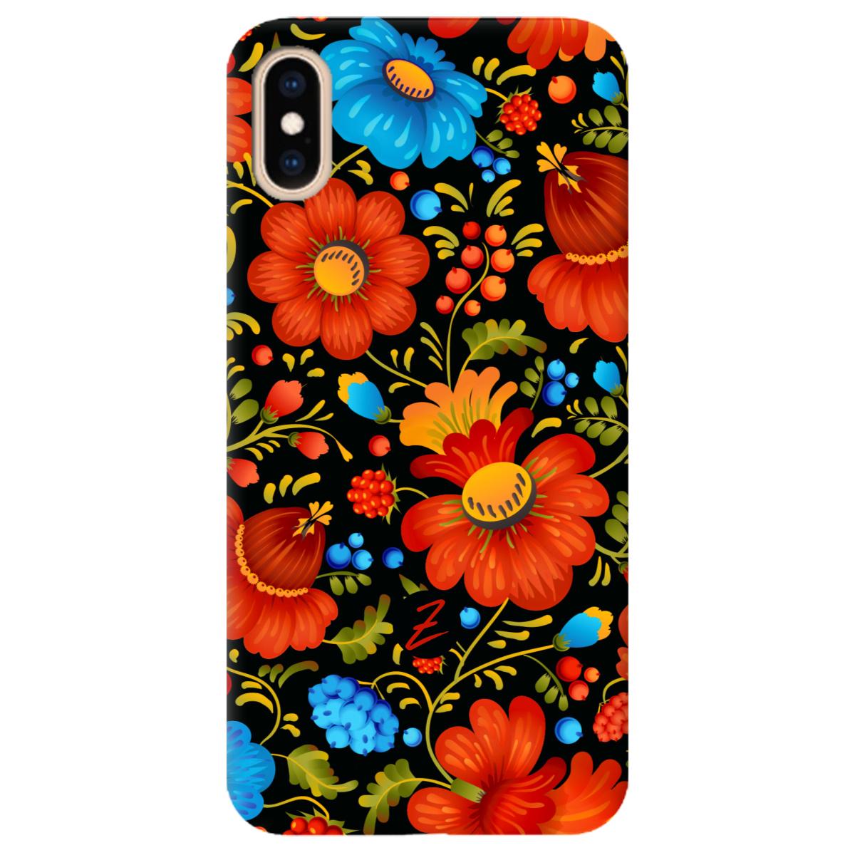 Силіконовий чохол Zorrov для Apple iPhone XS Max - Petrekivka (11210040206052308)