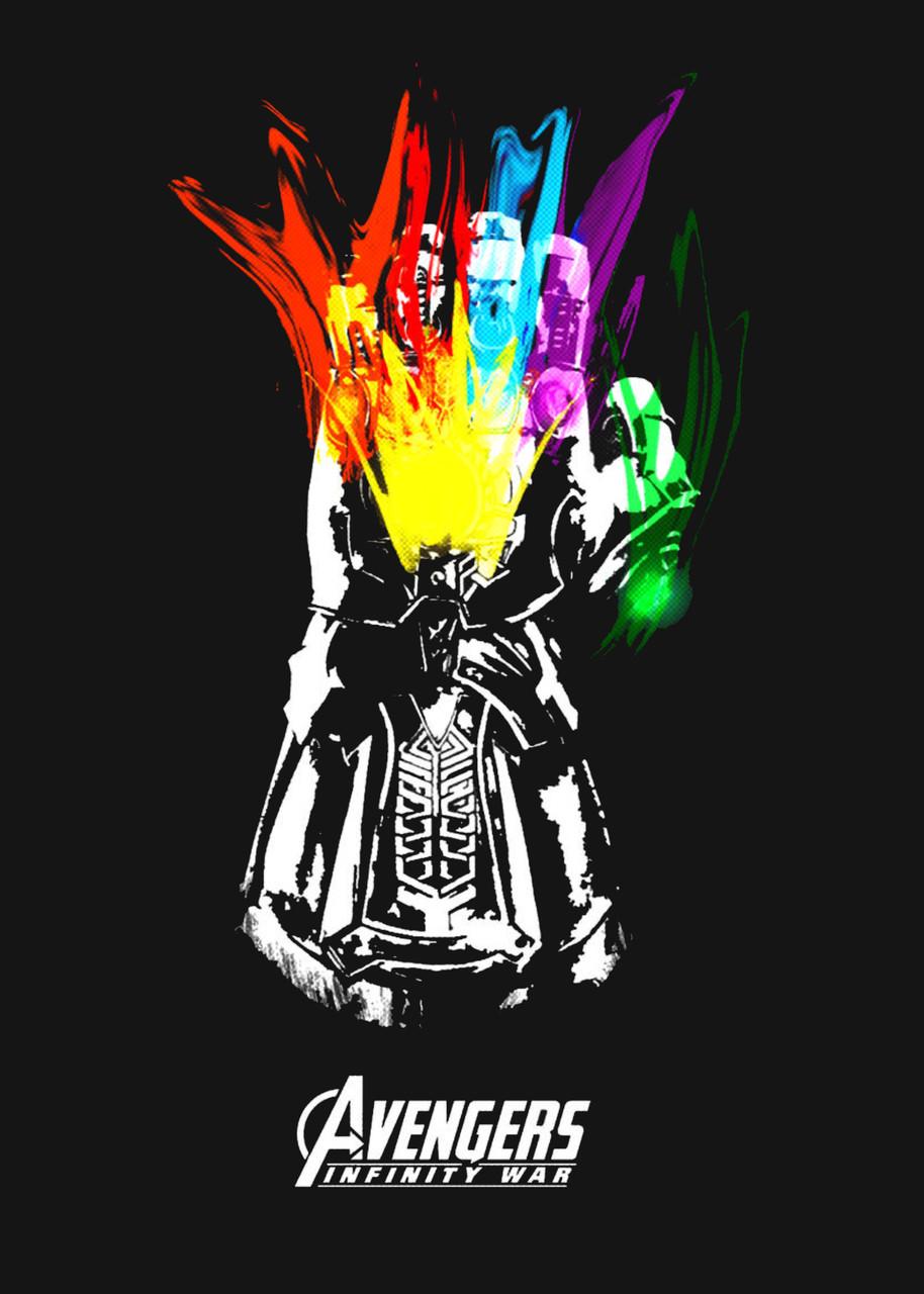 Картина постер Gee! Avengers Месники логотип 40х60 см AG.09.125