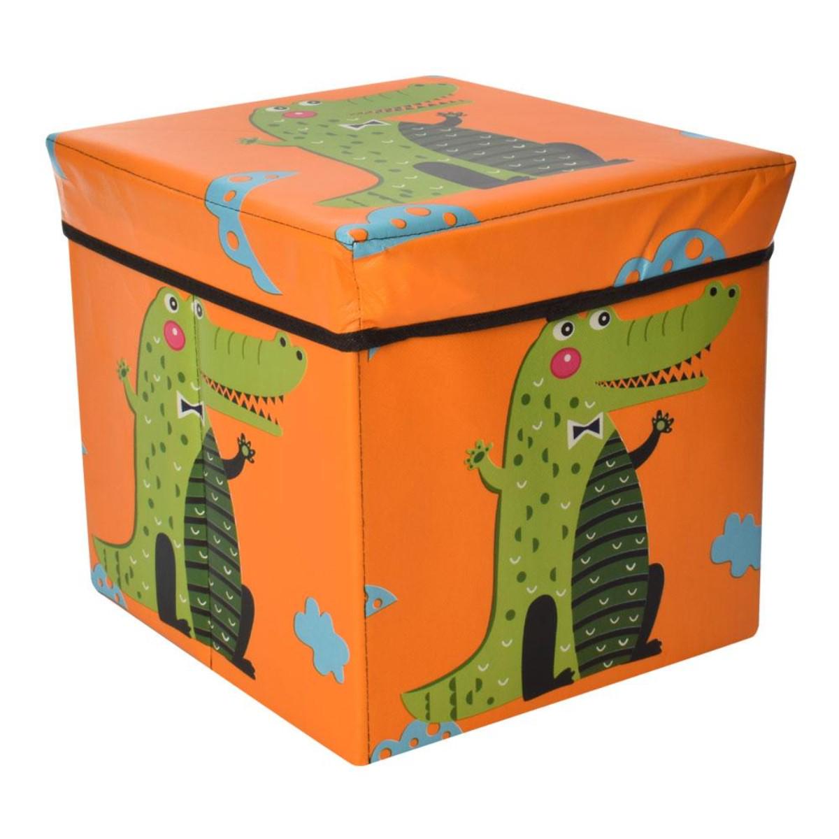 Коробка-пуф для хранения игрушек и вещей Pouf Box 30х30х30 см (R33429)