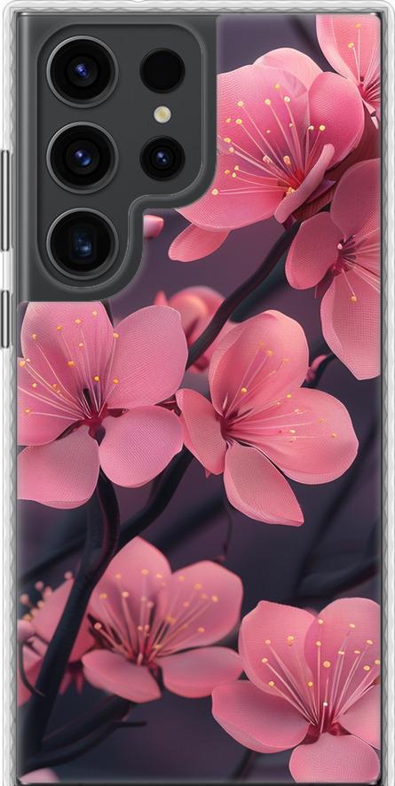 Чехол на Samsung Galaxy S23 Ultra Пурпурная сакура (6075pc-2906-42517)