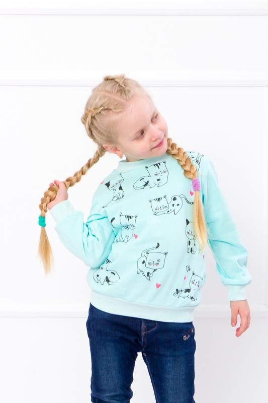 Джемпер для девочки Носи свое 122 см Голубой (6069-023-33-5-v20)