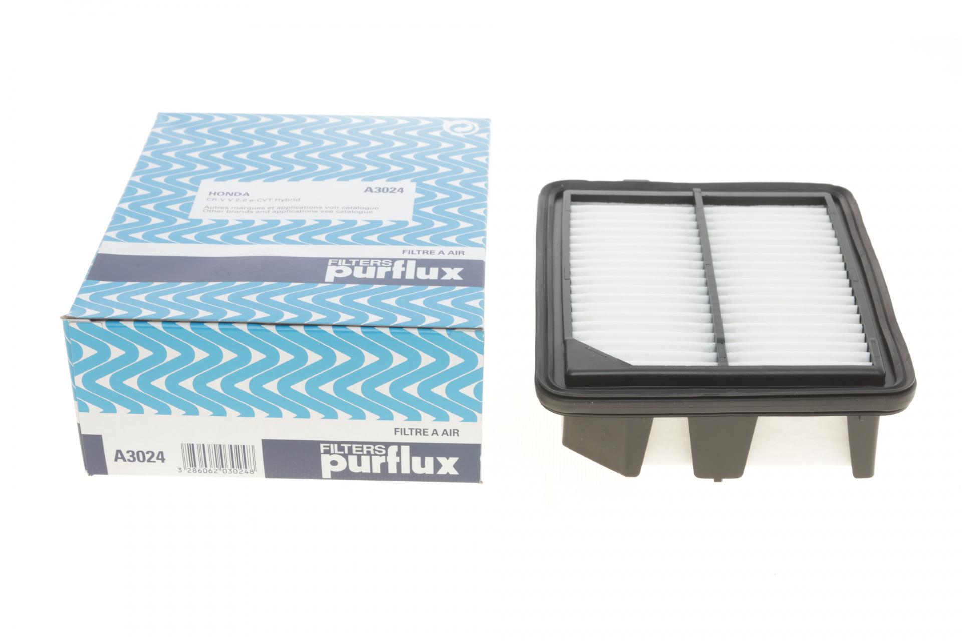 Фільтр повітряний PURFLUX для Honda CR-V 2,0 16V 18- A3024)