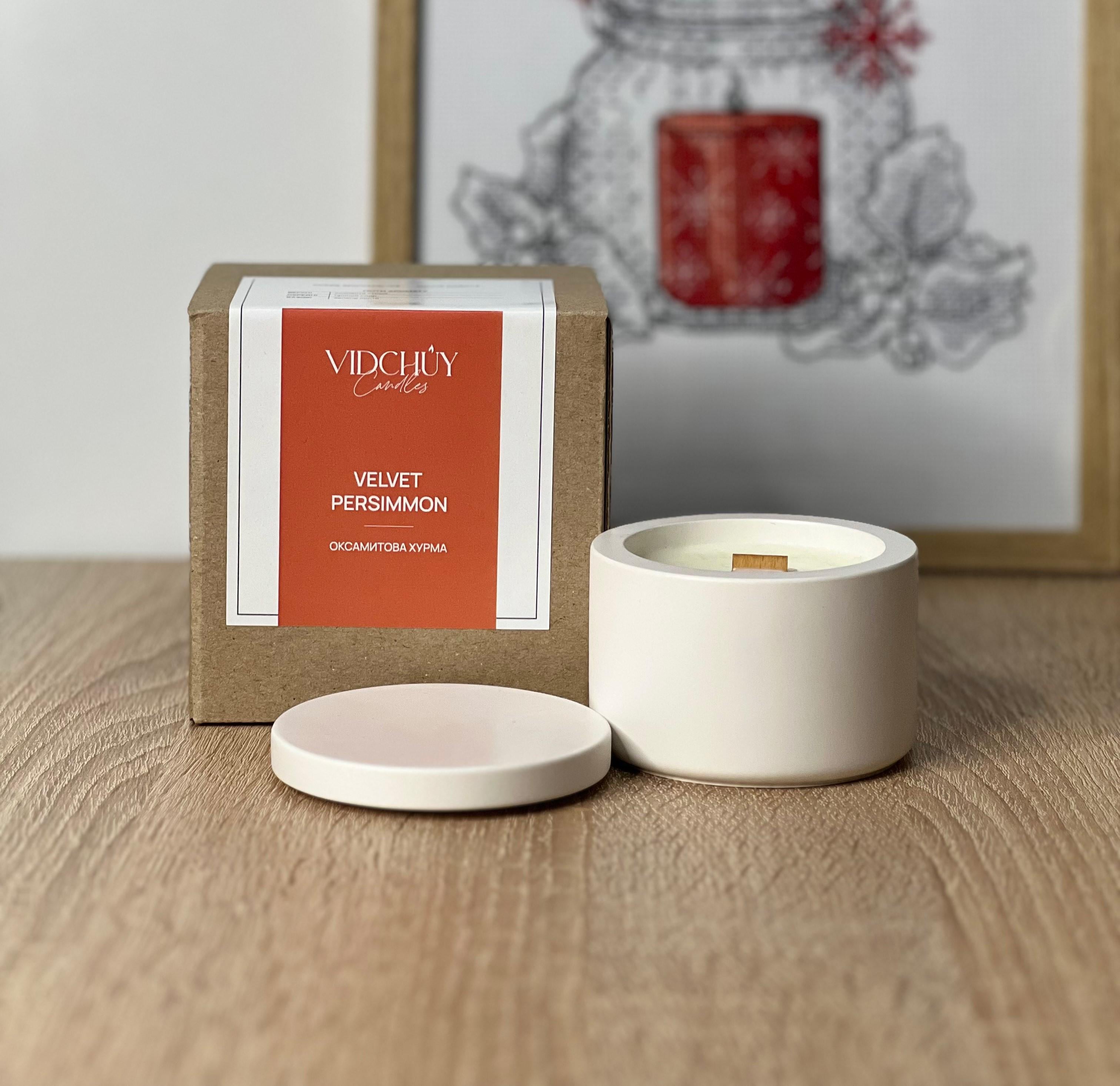 Аромасвеча соевая Velvet Persimmon 100 мл