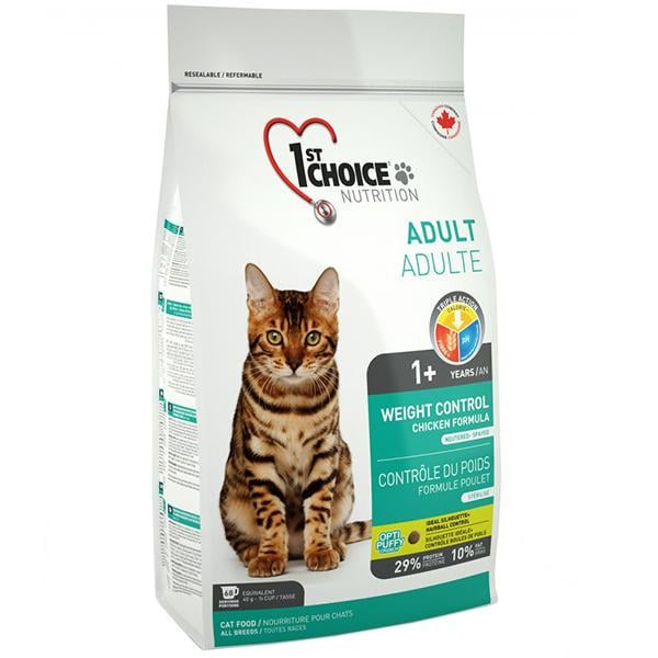 Корм для кошек 1st Choice Weight Control 5,44 кг