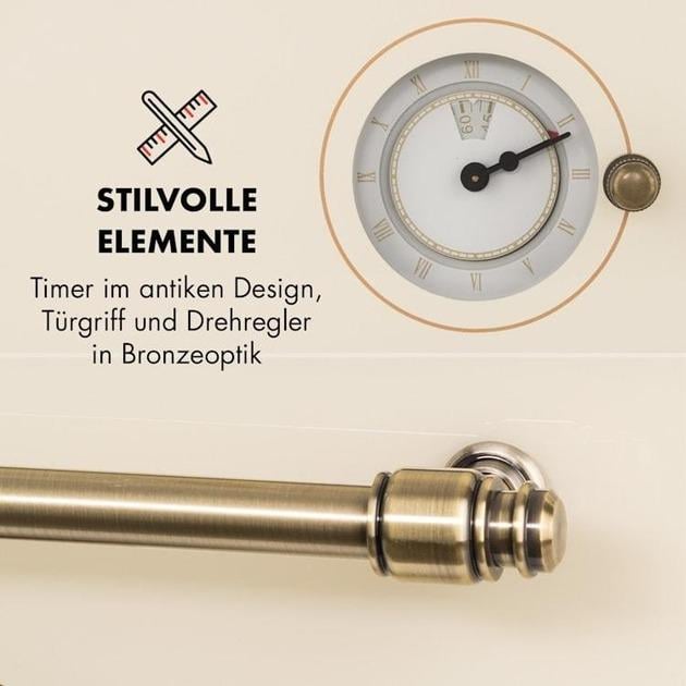 Духовка встроенная KLARSTEIN Victoria Retro (10032485) - фото 6