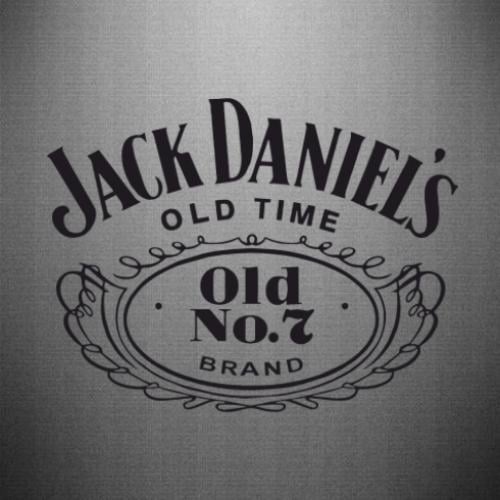 Наклейка Jack Daniel's Old Time 35x26,8 см Черный (21561025)