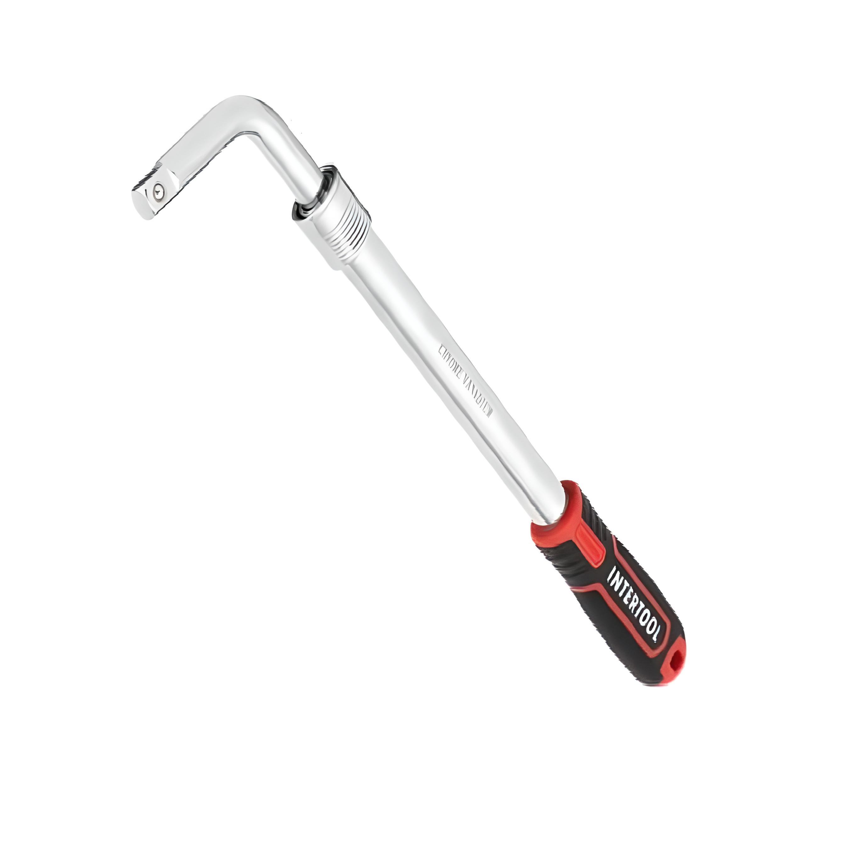 Ключ балонний Intertool Cr-V телескопічний 1/2" 17/19 21/23 мм (HT-1601)