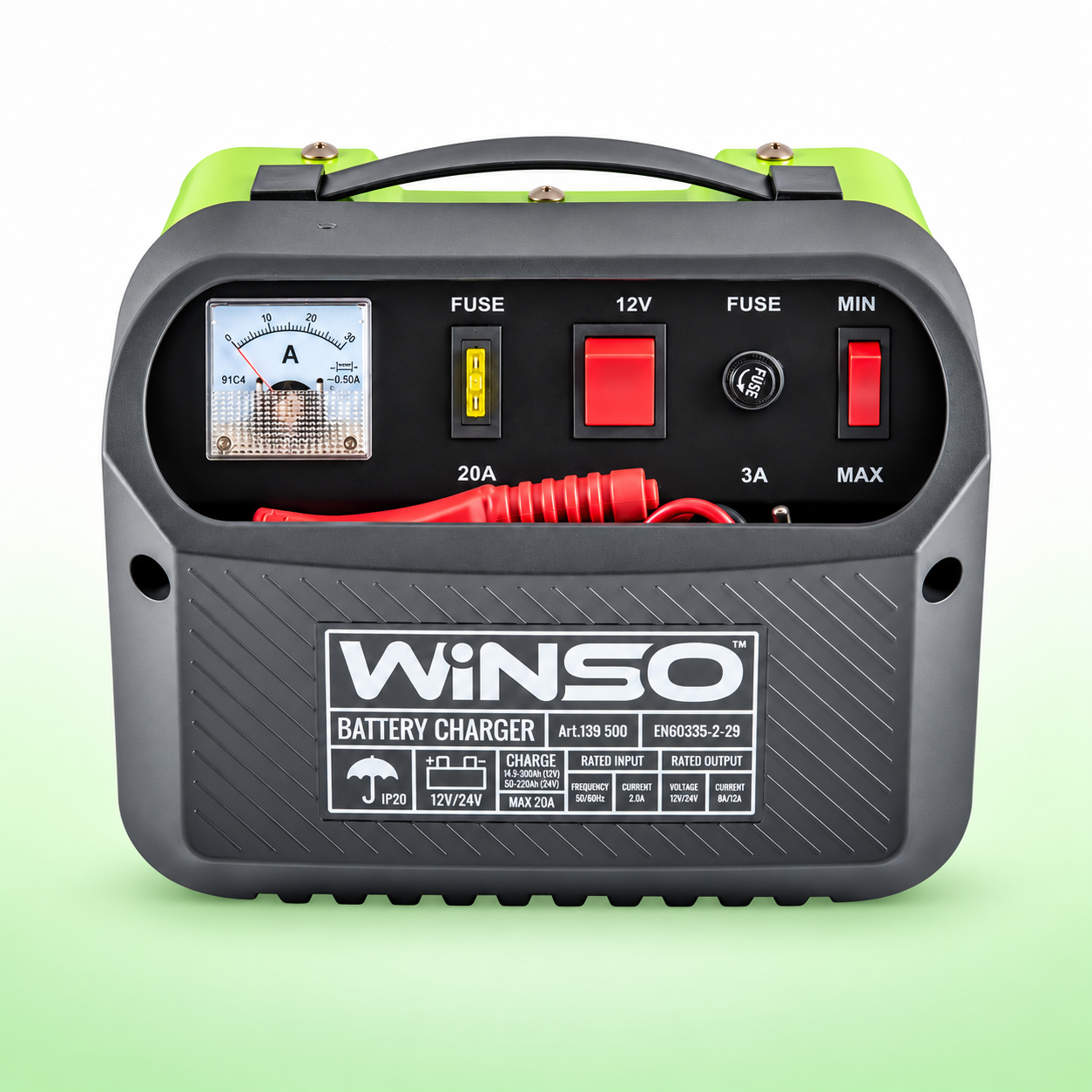 Зарядное устройство для АКБ Winso 450W DC 12V/24V