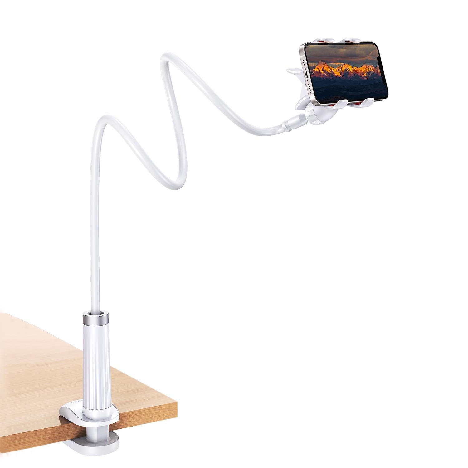 Держатель гибкий UGREEN LP113 Multifunction Phone Clip Stand 90 см для телефона White (30488)