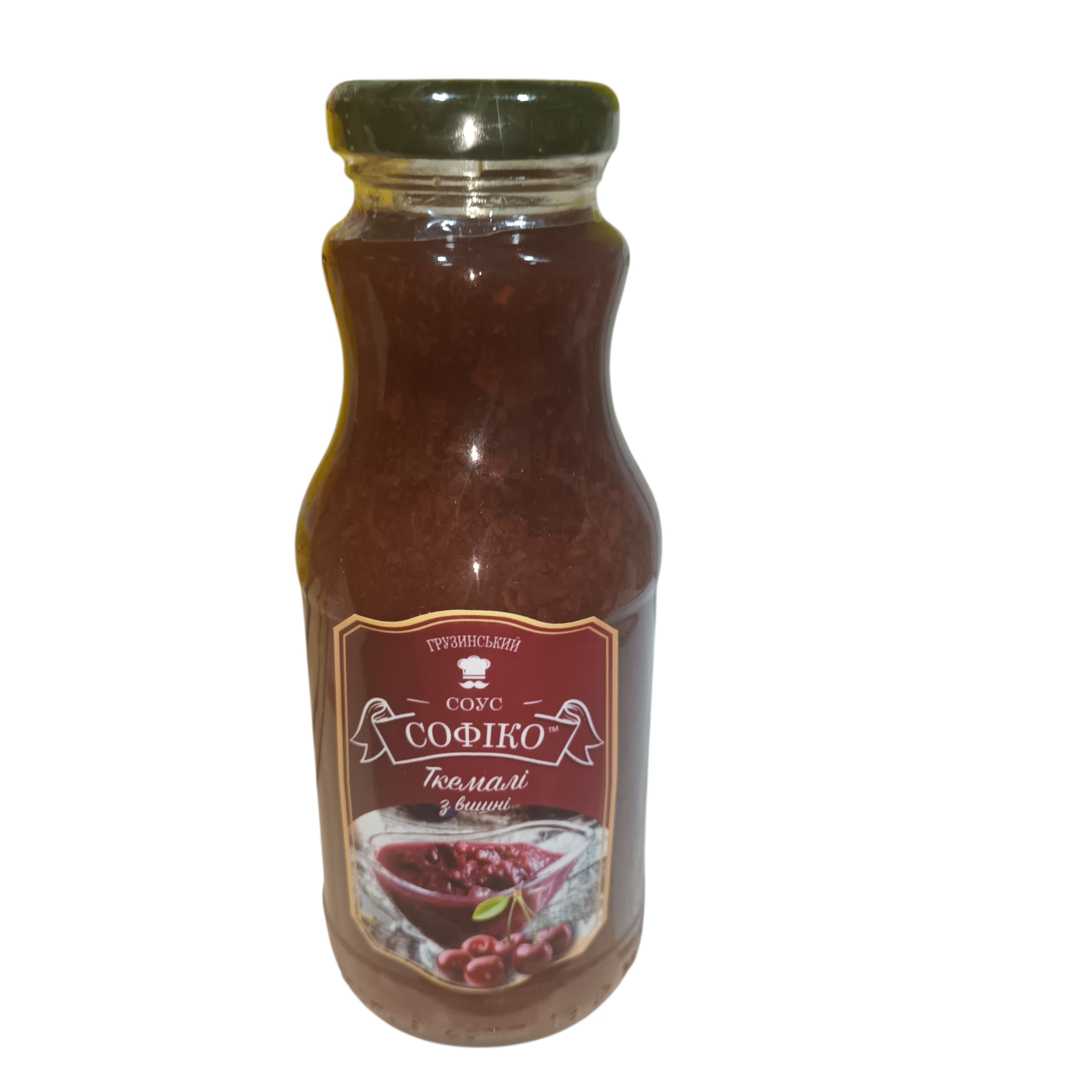 Соус грузинський натуральний ткемалі вишня 300 мл Соус грузинський натуральний ткемалі вишня 300 мл