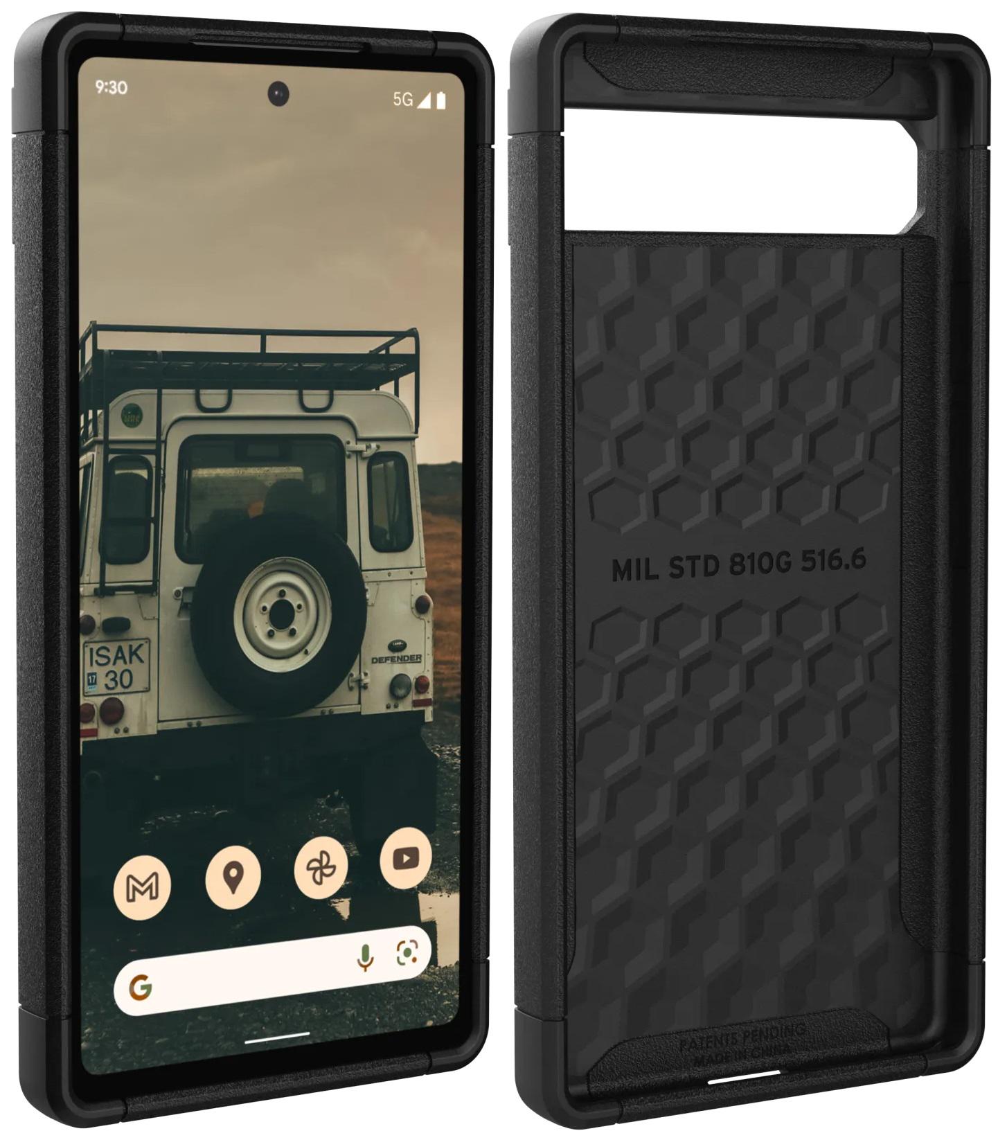 Чохол протиударний мілітарі UAG Scout 614000114040 для Google Pixel 6a (6.1") Black - фото 4