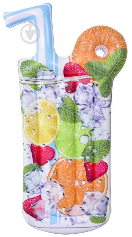 Матрац надувний Jilong 37607 183 х 99 см Коктейль (JL37607)