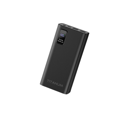 Повербанк TITANUM TPB-728S-B 30000 mAh 22,5W QC+PD Чорний - фото 4