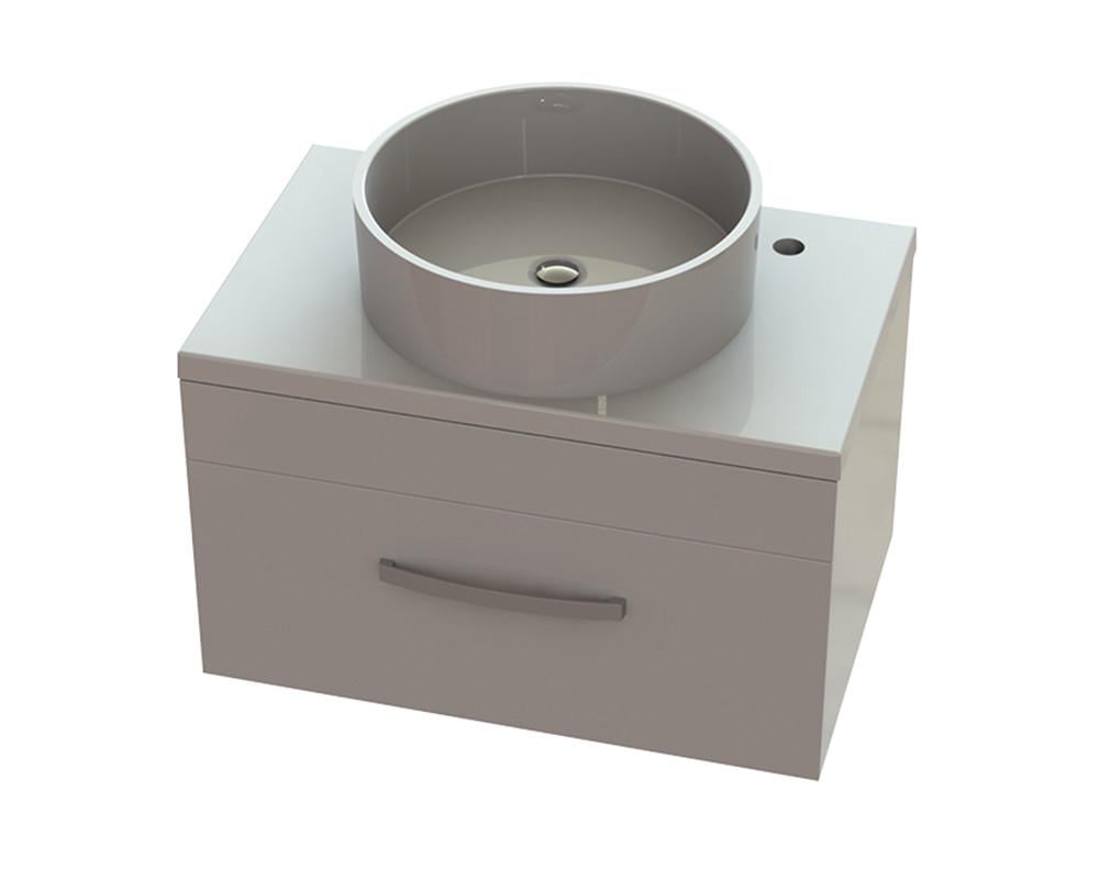 Тумба Мадлен А100 з умивальником Оазіс Білий глянець (1882347131)