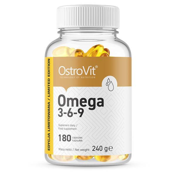 Жирные кислоты OstroVit Omega 3-6-9 180 капсул