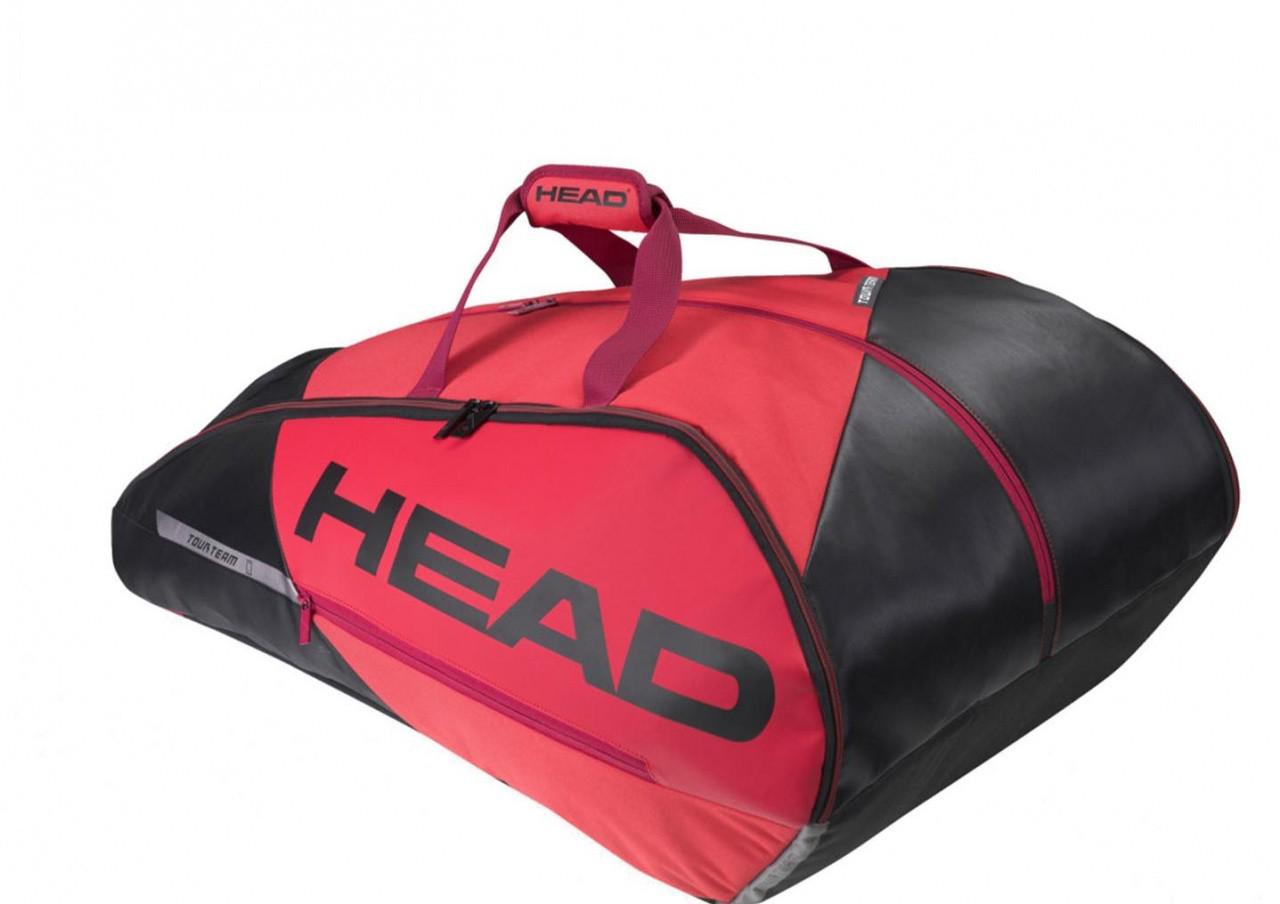 Теннисный чехол HEAD Tour Team 12R Monstercombi BKRD Черный/Красный (283-422B)