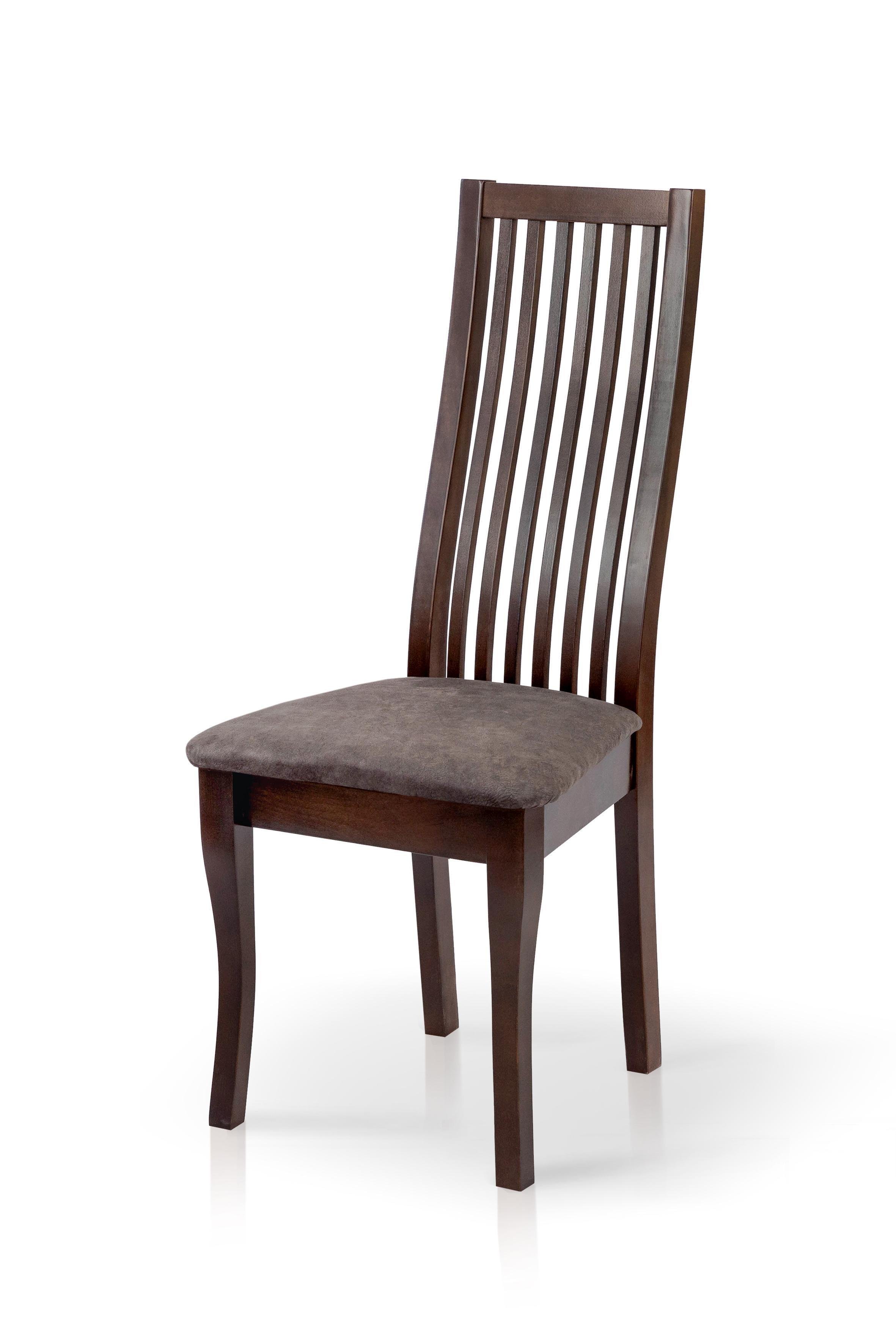 Стілець для кухні та вітальні УЛЬТРА Жасмін 440х1015х440 мм Горіх темний/Вавілон (GAА0053938) - фото 1 Стілець для кухні та вітальні УЛЬТРА Жасмін 440х1015х440 мм Горіх темний/Вавілон (GAА0053938) - фото 1