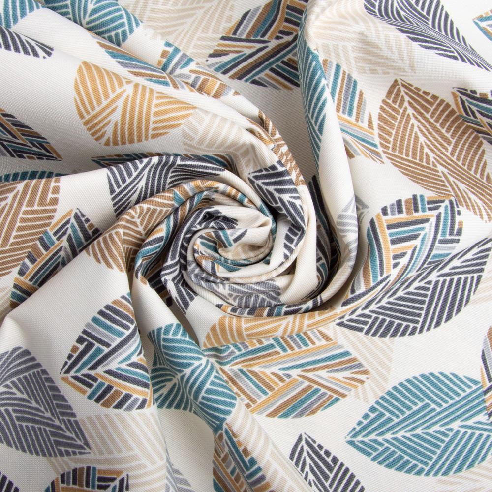 Тканина декоративна Прем'єр Листя з водовідштовхувальним просоченням Беж (2345316960)