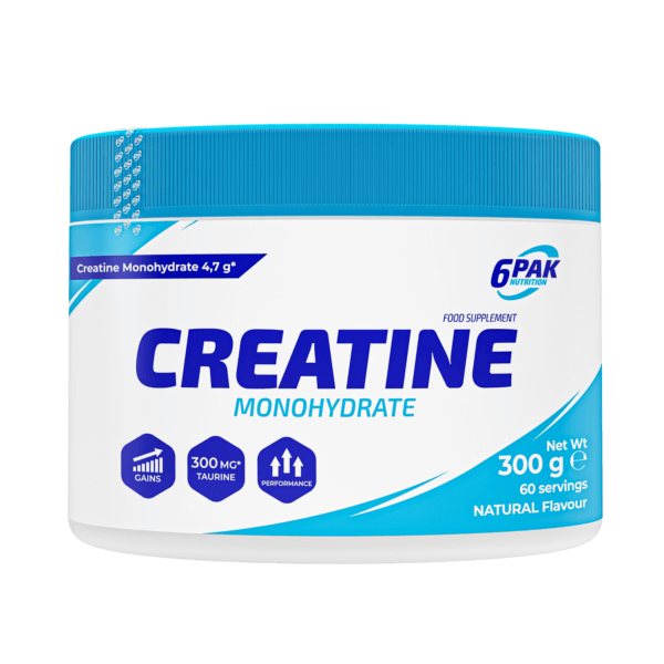 Креатин моногидрат 6Pak Nutrition Creatine Monohydrate Natural 300 g