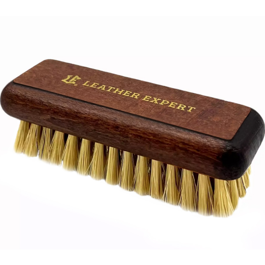 Щетка деревянная для ухода и очистки кожи салона автомобиля Leather Expert Leather Brush