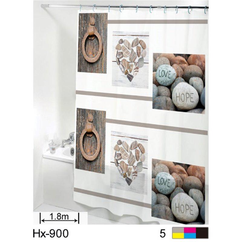 Шторка для ванної PEVA LoveHope Нх-900 з полімерного матеріалу 180х180 см (81019) - фото 3 Шторка для ванної PEVA LoveHope Нх-900 з полімерного матеріалу 180х180 см (81019) - фото 3