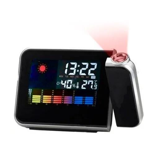 Метеостанция Color Screen Calendar 8190 с часами Черный (1000563-Black-AA)