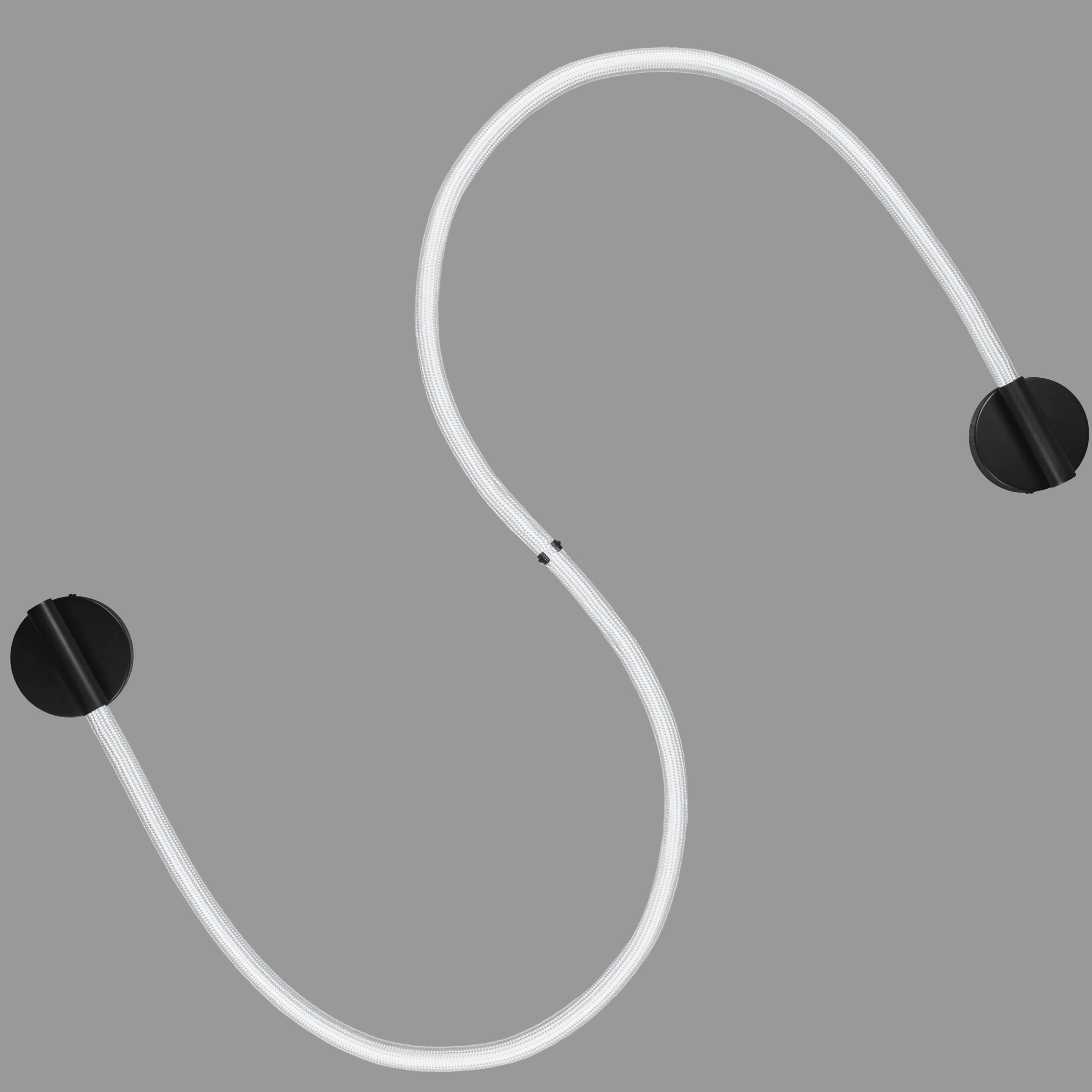 Светильник настенный Арт-деко 200 см Черный (81-W3041 2000 BK)