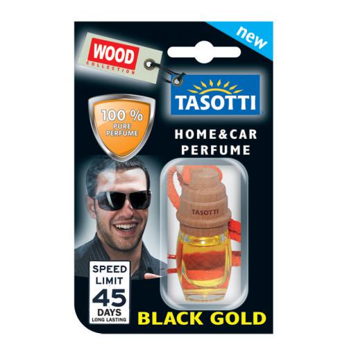 Ароматизатор пробковый на зеркало Tasotti серия Wood Black Gold 7 мл (110466)