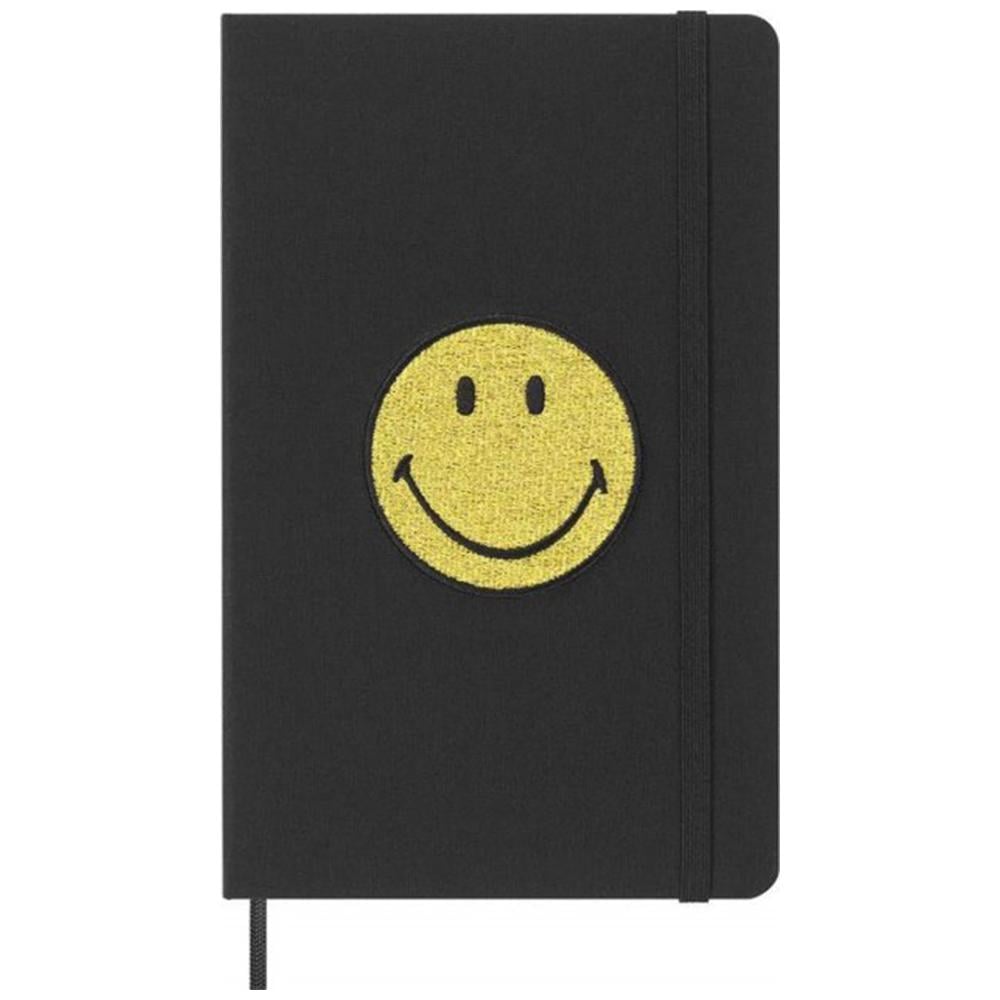 Записная книжка Moleskine Smiley средняя в линию канва в подарочном боксе (LESMILEYNTBK)