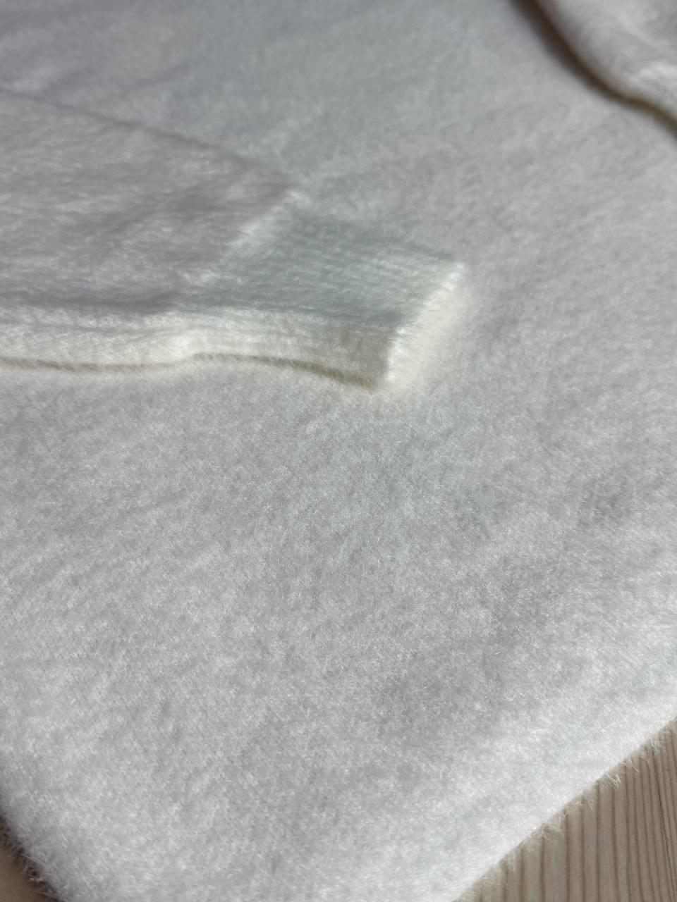 Свитер женский Fancy Matinee 5977 ангора базовый OS Белый (5035) - фото 4 Свитер женский Fancy Matinee 5977 ангора базовый OS Белый (5035) - фото 4