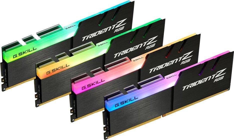 Оперативна пам'ять для ПК G.Skill 64 GB 4x16 GB DDR4 3600 MHz Trident Z RGB (F4-3600C16Q-64GTZRC) Оперативна пам'ять для ПК G.Skill 64 GB 4x16 GB DDR4 3600 MHz Trident Z RGB (F4-3600C16Q-64GTZRC)