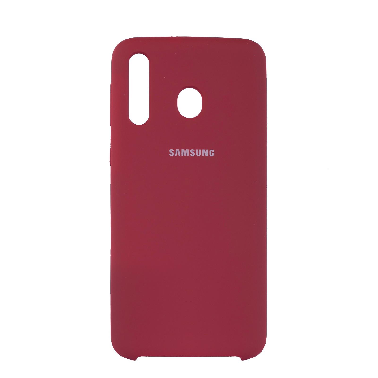 Чехол Jelly Silicone Case Samsung M30 Марсала