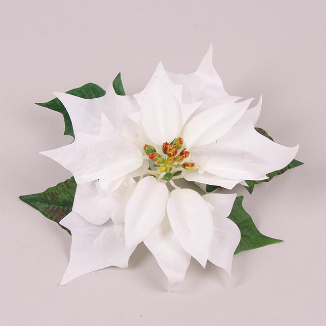 Декоративный цветок Flora Пуансеттия (75634)