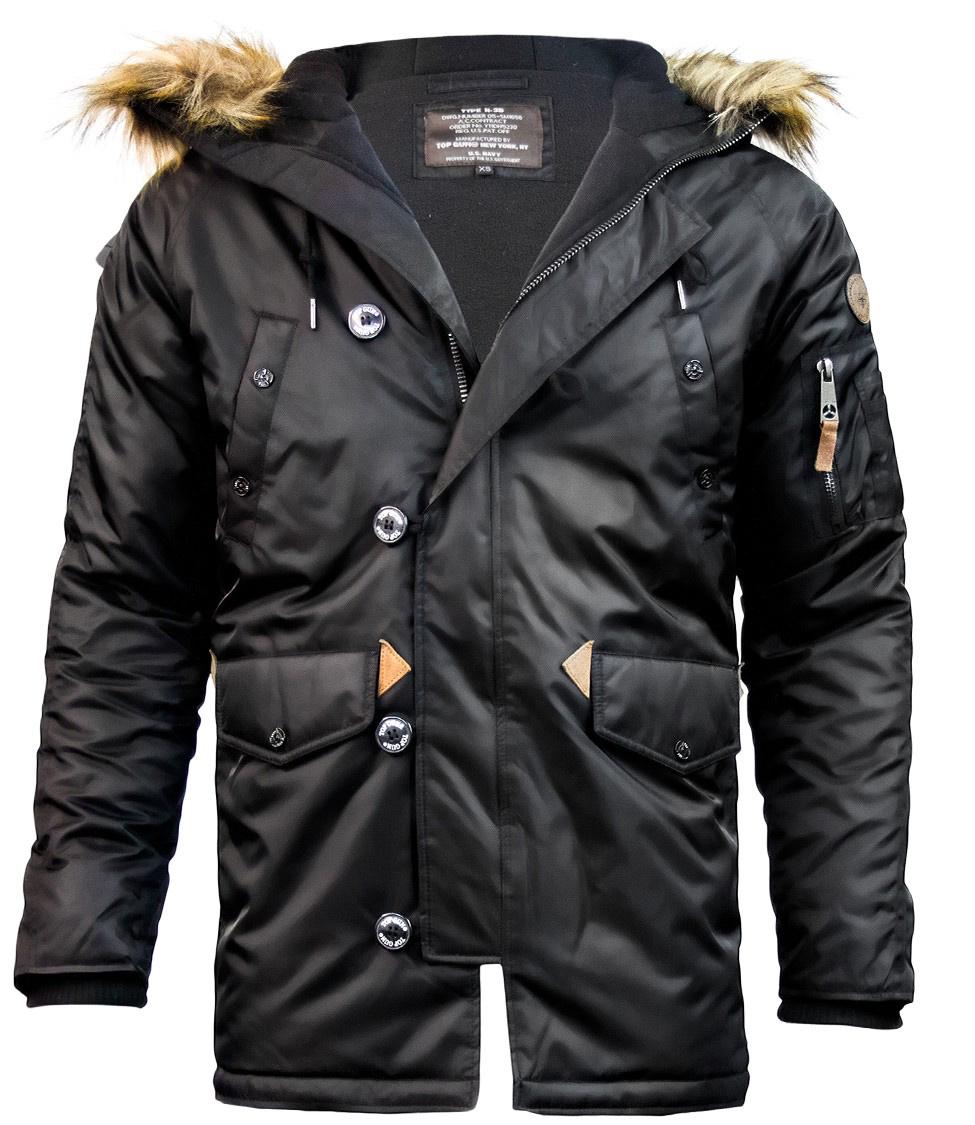 Куртка аляска Top Gun N-3B Parka S Black (TGN-3BBS)