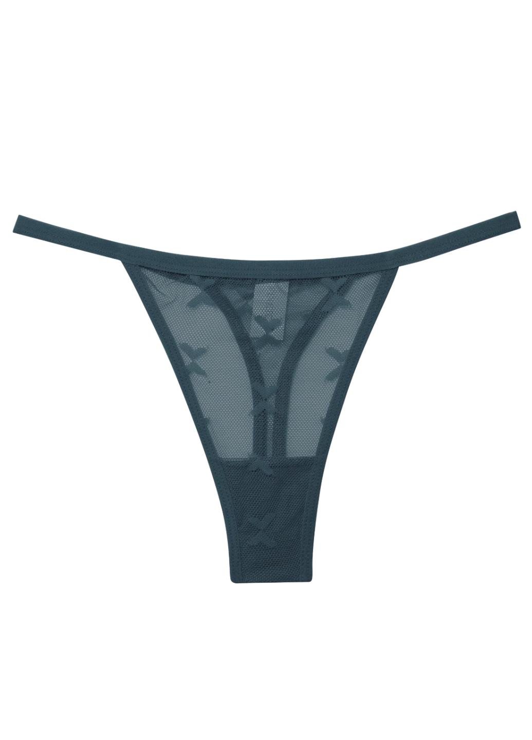 Трусики стринги женские Wonderful Summer в сеточку M Изумрудный (1940-05-44) - фото 8