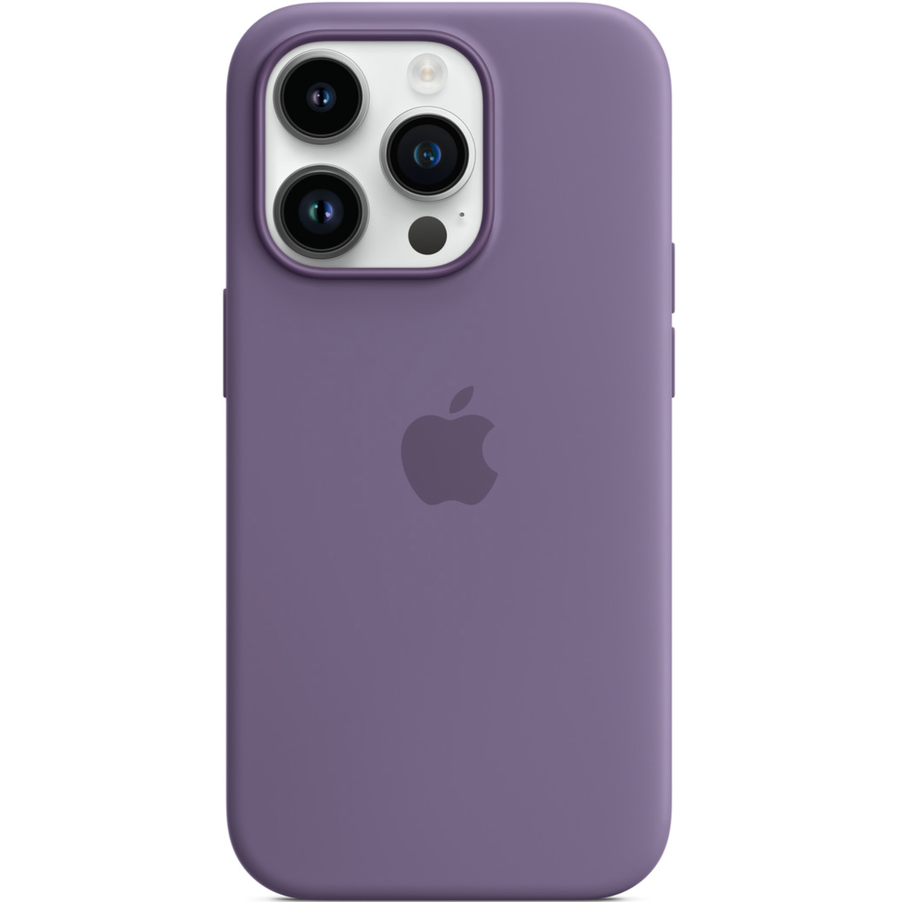 Чехол-накладка Silicone Case with MagSafe for iPhone 14 Pro, Iris