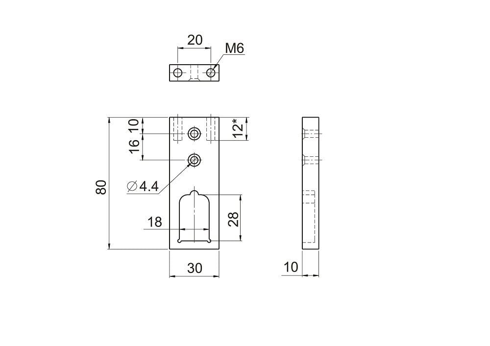 Штанготримач Slider А 29-29 Чорний матовий (113099) - фото 2 Штанготримач Slider А 29-29 Чорний матовий (113099) - фото 2