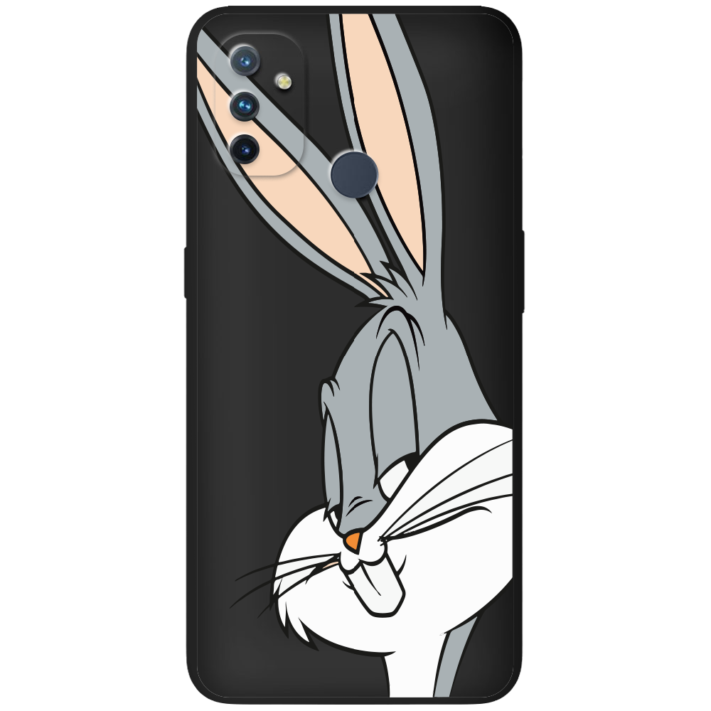 Чехол Boxface OnePlus Nord N100 Lucky Rabbit Черный силикон (42753-bk81-44165)