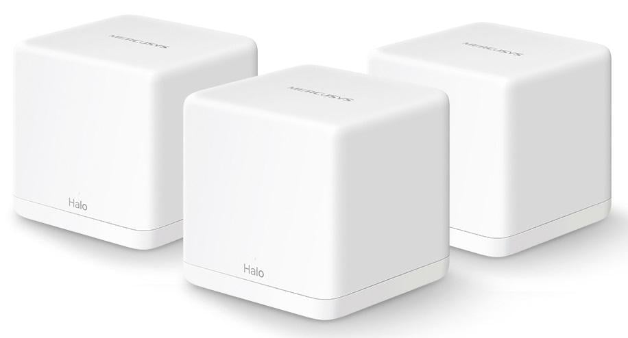 Беспроводная система Mercusys Halo H30G 3-pack Wi-Fi 802.11ac до 1267 Mb/s 2x1000 Mb/s White