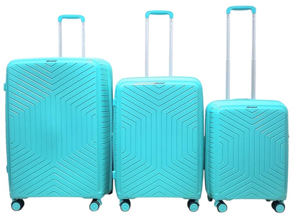 Комплект чемоданов Snowball 20103 Мятный (31706458)