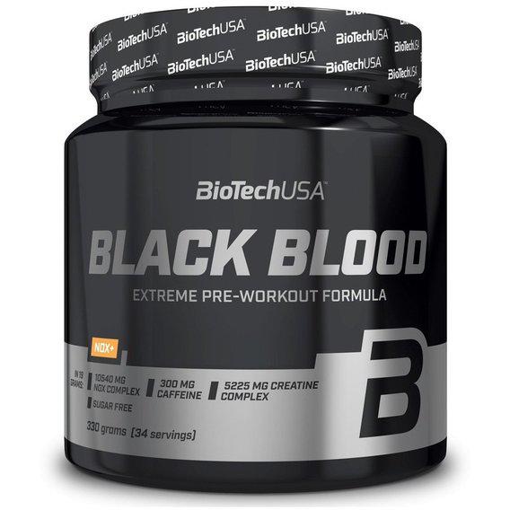 Комплекс до тренування BioTechUSA Black Blood NOX+ 330 g /17 servings/ Red berry