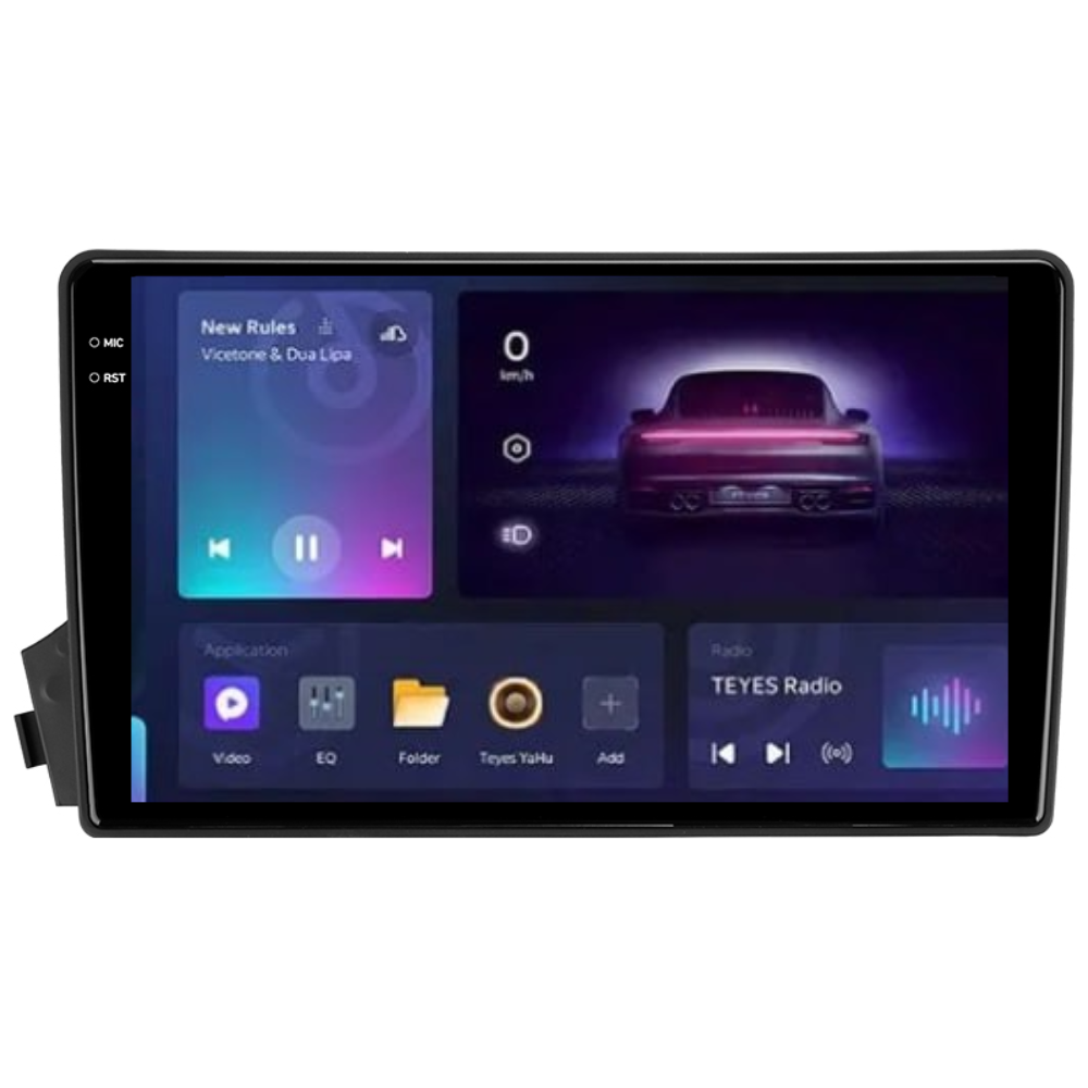 Магнитола штатная Teyes CC3 2K 6/128 GB для 360 ° SsangYong Actyon C100 2005-2011 г. 9" (AR-80655)